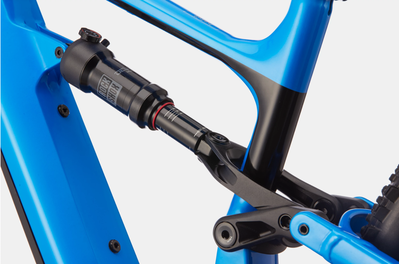 2021 Cannondale Habit Neo 3 Mens Electric Mountain Bike in Blue-1